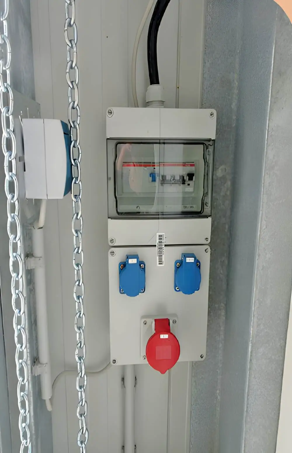 Stromanschlusskasten (220V)