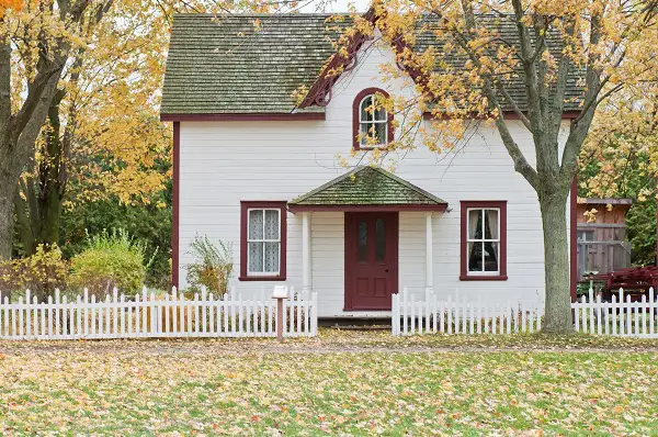 kleine Villa auf dem Land